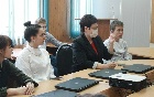 Министр образования Хакасии и помощник прокурора региона провели открытый урок для студентов черногорского техникума