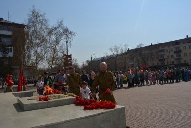  В Черногорске почтили память павших в годы Великой Отечественной войны 