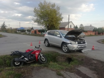 17-летний мотоциклист спровоцировал ДТП в Черногорске