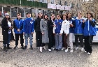 Всероссийскую акцию «Георгиевская ленточка» поддержали автоинспекторы и волонтеры Черногорска