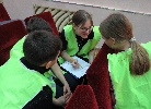 Черногорские юные помощники Госавтоинспекции состязались в умении оказывать первую помощь пострадавшим