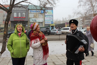 В Черногорске состоялось торжественное открытие аллеи по улицы Юбилейной 